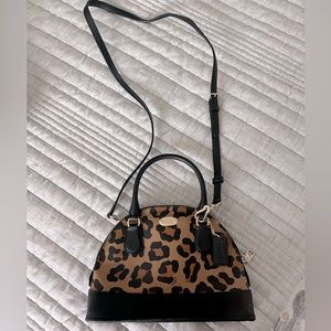 COACH leopard crossbody (small)